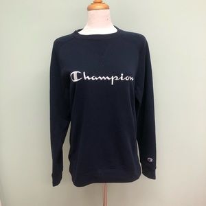 Champion | Men's Sweatshirt | Navy | Small